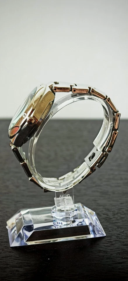 Charles Raymond Dos Tonos | Reloj Esfera Negra | Estilo Vestido Cuarzo Audaz Foto 4 de 4