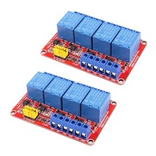 2pcs DC Relay Module 4 Channel Relay Board Shield with Optocoupler 12V