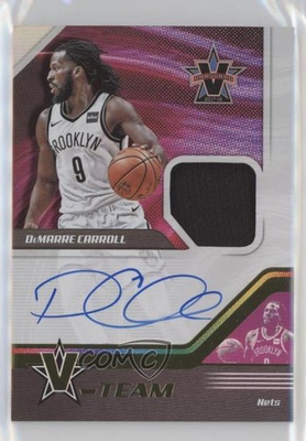 #ad #ad 2017 18 Panini Vanguard V Team 91 99 DeMarre Carroll #VT DMC Auto 5xx $7.44