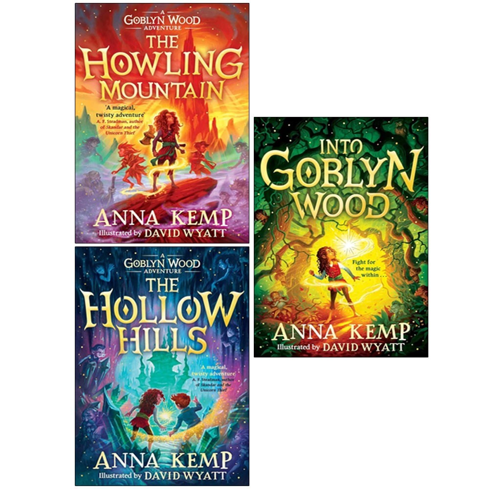 A Goblyn Wood Adventure Vol 1-3 Collection 3 Books Set by Anna Kemp Howling Moun