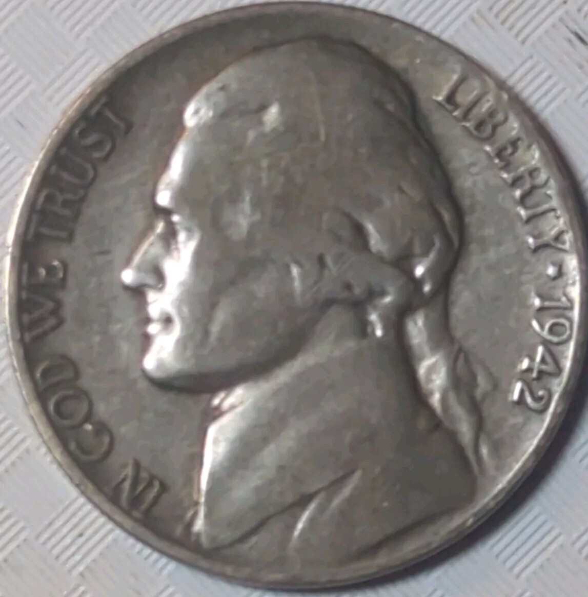 1942 S Jefferson War Nickel Rim And Letter Errors | eBay