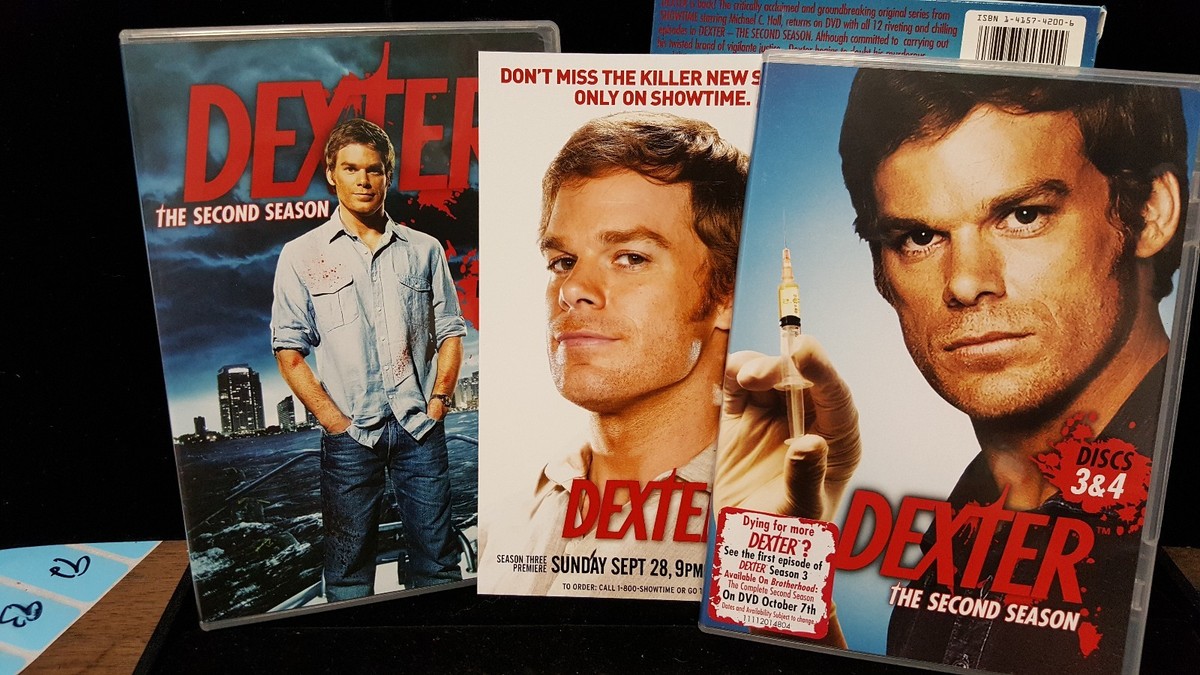 Used Dexter: The Second Season DVD box set Special Features Lot M9