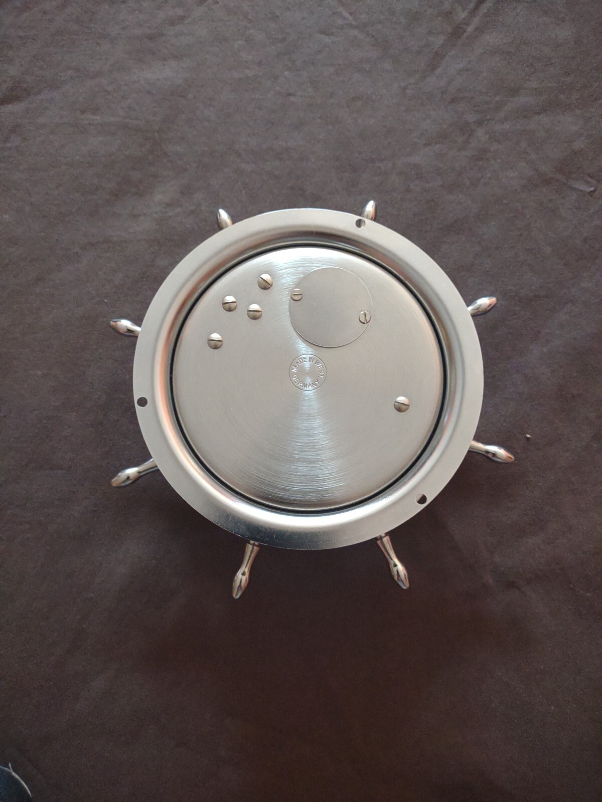 Bulova Ship's Bell 8 Day 7 Jewels Clock Mint Condition Missing Key