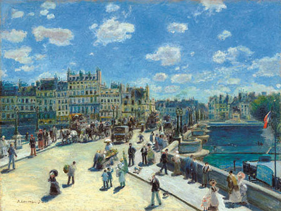 Pierre-Auguste Renoir: Pont Nuevo París Camilla-imagen de pantalla Clásico Pierre-Auguste Clásico Renoir: Pont Nuevo París Camilla-imagen de pantalla Clásico Pierre-Auguste f65a64