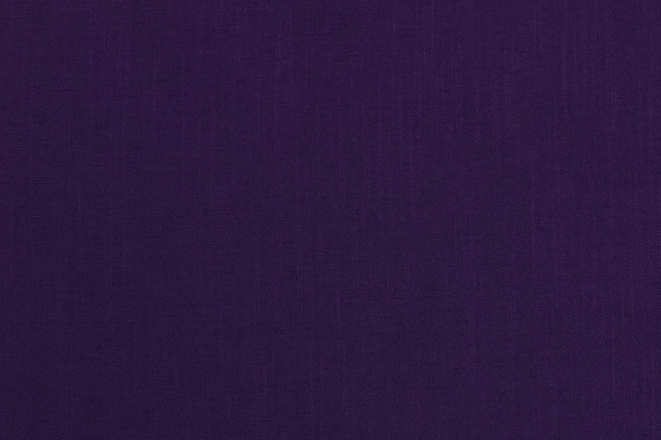 Diy Solid Purple Upholstery Sofa Cloth Summer Shirt Clothing Slub Cotton Fabric - Image 2 of 3