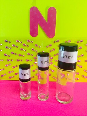 ''N, O, P, Q '' 10 ml Roll on Bottles, FREE SHIPPING, Premium Quality Oils