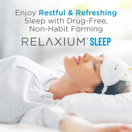 Relaxium Sleep - Mejora mejor el sueño y la caída del sueño - L-triptófano, magnesio - Imagen 4 de 6