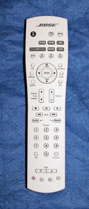 Bose Lifestyle Remote Control RC18T1-27 for Media Center AV18