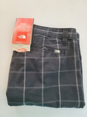 NWT The North Face Mission Tek Shorts Mens 38R Black Textured Golf Hiking
