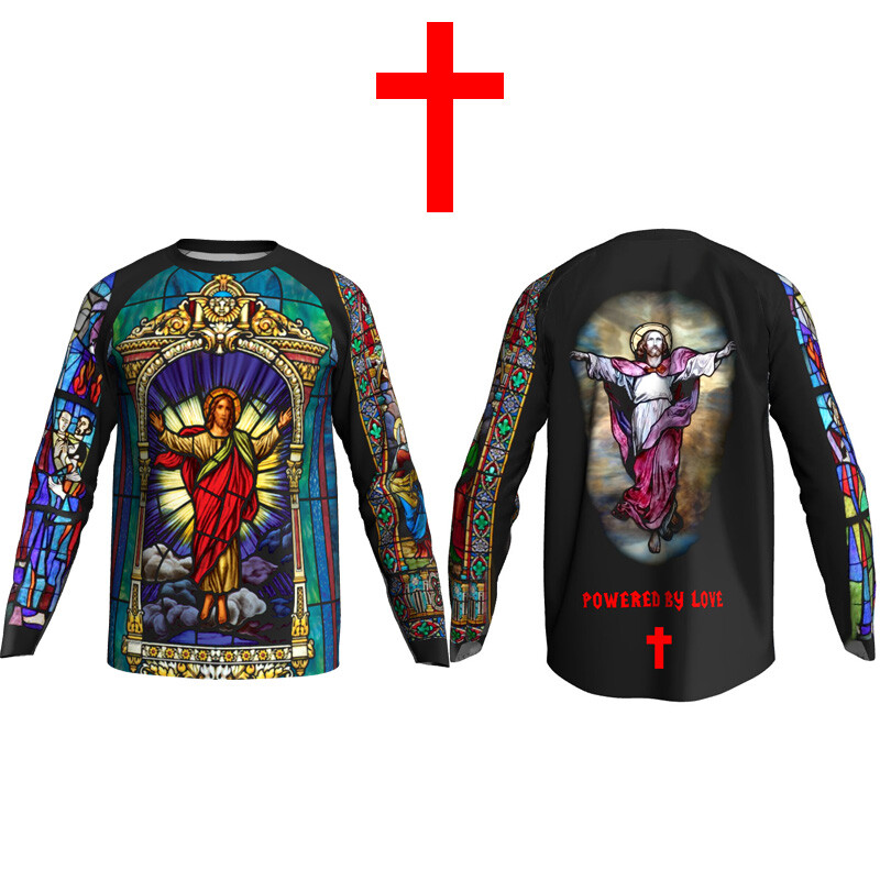 Jersey Cycling Jeus Wear Bike Motorcycle Long Sleeve Shirt Ride