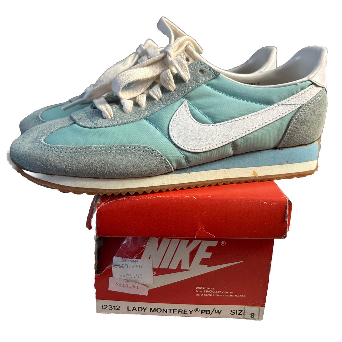 Very Rare Vintage 1983 NIKE 12312 LADY MONTEREY Waffle Oceania