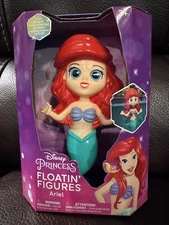 Disney Princess Floating Figures Little Mermaid Ariel Bath Pool Swim Toy New