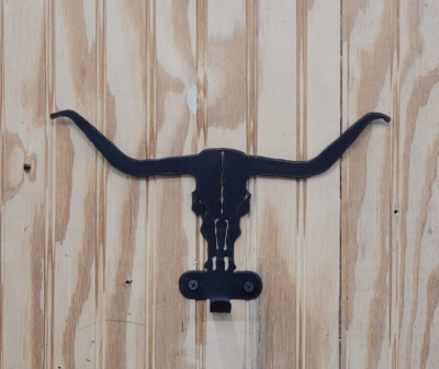Longhorn Skull Wall Hook/Robe hook/hat rack/key holder/RV/Home
