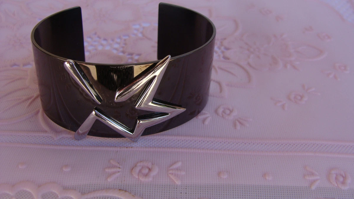 Bracelet Homme Argent Thierry Mugler Ajustable - Occasion