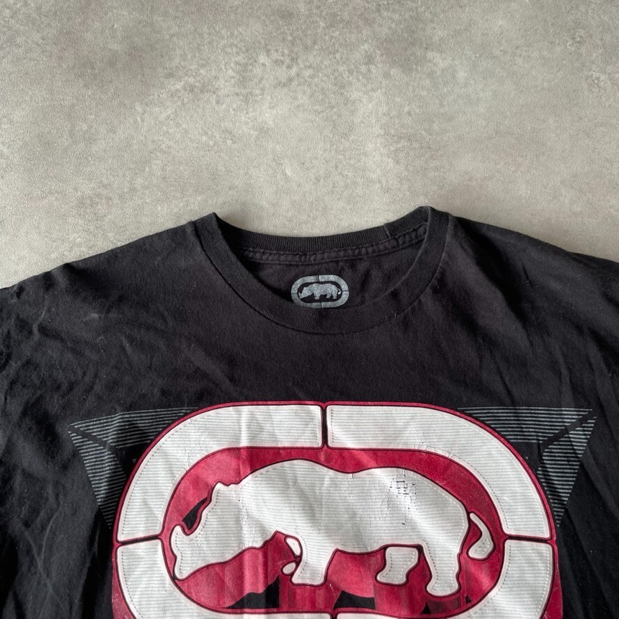 Ecko Unltd  T-Shirt Mens XL New York Graphic Hip Hop Tee Black image 6