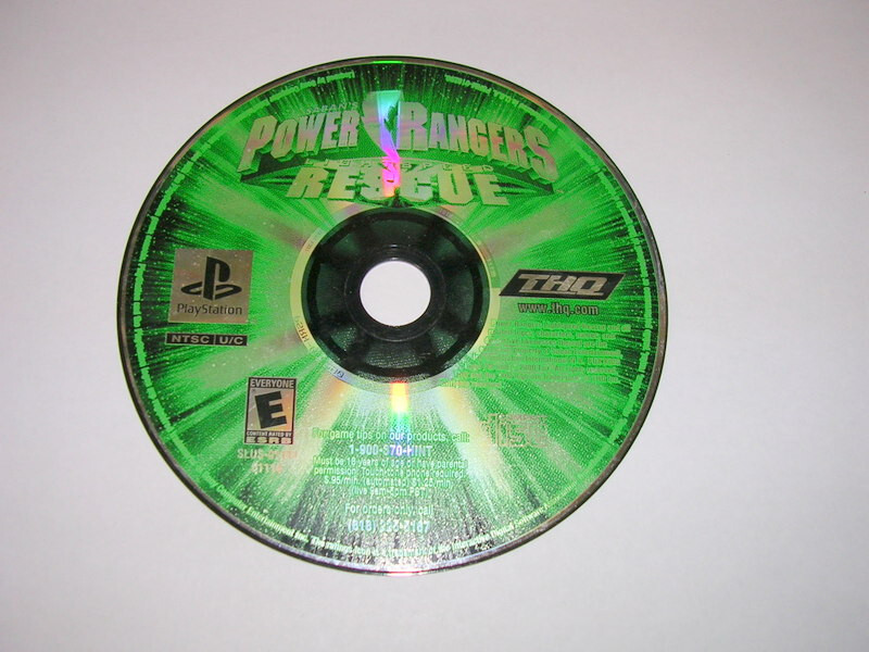 Power Rangers Lightspeed Rescue (PS1 PSX) Disc Only, No Manual, No Case