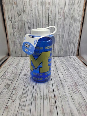 Nalgene University Of Michigan Wide Mouth Round Loop-Top Water Bottle - 32 oz