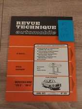Revue technique Mercedes 200