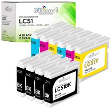 LC51 LC-51 for Bother Ink Cartridges DCP130c DCP330c MFC230C 5860CN 665CW Lot