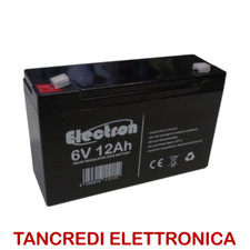 6V 12AH 12A Rechargeable lead battery Lamps Toys Alarms 6 volt compatible 10Ah