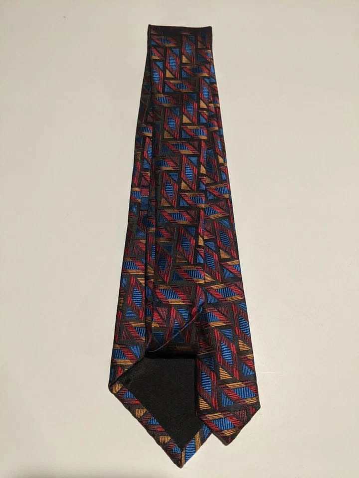 Buckingham Tradition Quality Made in the USA 95% Polyester 5% Silk nice tie - Изображение 4 из 4