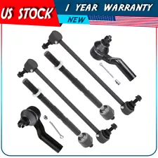 6Pcs Front Tie Rod End Sway Bar For Ford C Max 2013-14 Ford Transit Connect 2014