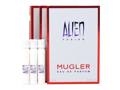 THIERRY MUGLER ALIEN FUSION EDP 1.2ml .04fl oz x 3 PERFUME SPRAY SAMPLES