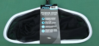 Pooltec Pro Deluxe Leaf Rake, Pool Rake | eBay