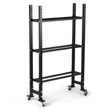 Titan Fitness 3-Tier Elite Series Mass Storage System with Castors, 73" x 49"