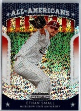 2019 Panini Prizm Draft Picks All-Americans White sparkle Ethan Small #11
