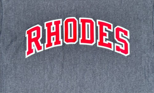 Champion Rhodes Vintage Reverse Weave Long Sleeve Sweatshirt Size Medium - Picture 4 of 9
