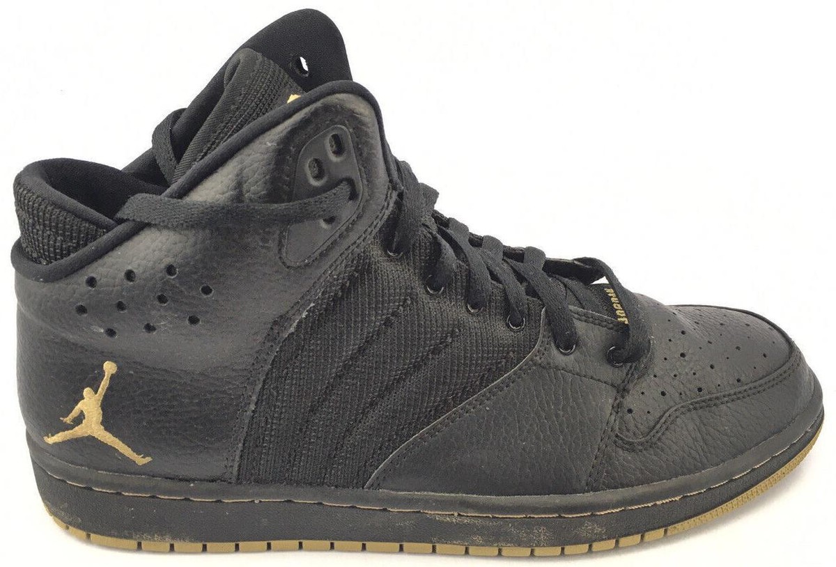 靴 Jordan AJ4 TY BLACK GOLD 27.5cm Jordan 1 Flight 4 Premium Black Gold for Sale | Authenticity