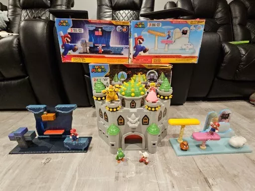 Mario 2024 brothers playset
