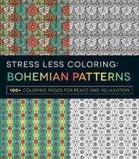 Stress Less Coloring Bohemian Patterns