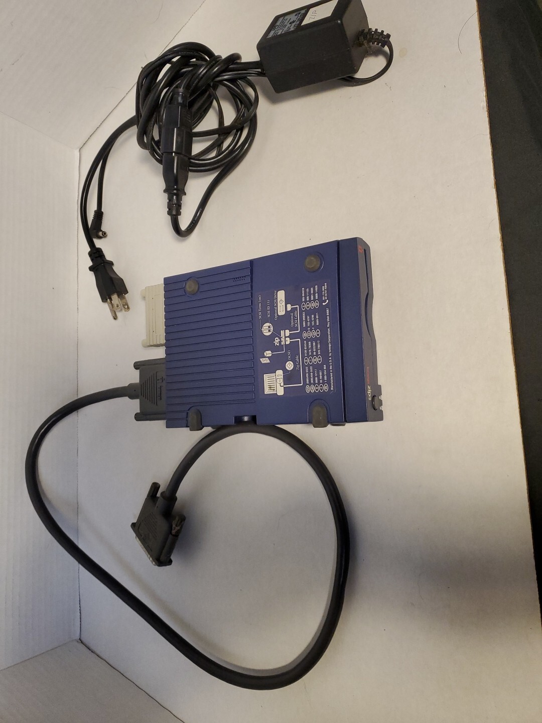 iOmega Zip 100 Plus Dual SCSI Parallel Drive Power Supply Cable Powers