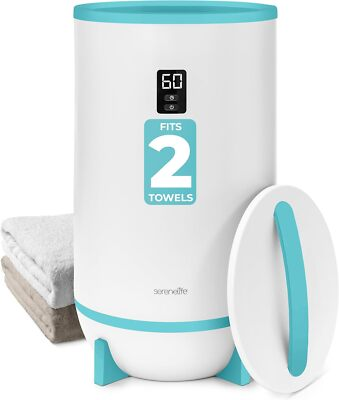 #ad #ad SereneLife SLTLW700 Luxury Towel Warmer Bucket Single Touch Blue $49.95