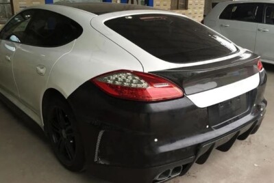 Passend für Porsche Panamera S 970.1 Spoiler 2009 2013 echt Carbon Spoiler