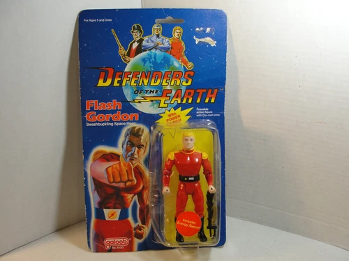 Vintage Defenders of the Earth Flash Gordon Galoob 1985 Action Figure