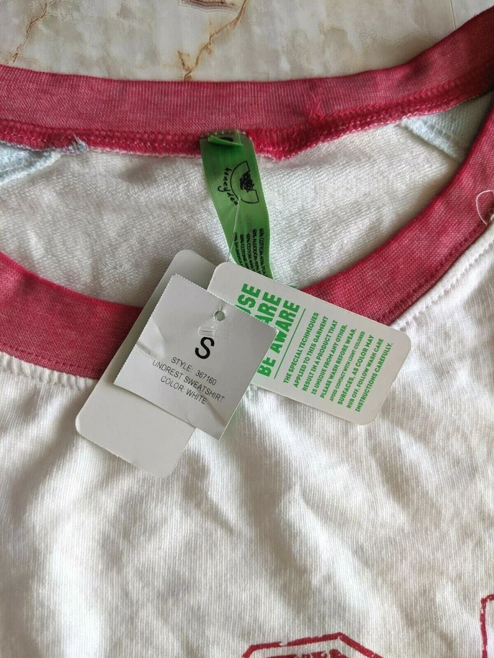 HONEYDEW LOUNGE PAJAMA TOP PATRIOTIC 运动衫 美国星星 红色 白色 蓝色 尺寸 S — 第 4/4 张图片