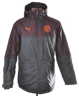 MANCHESTER CITY 2023/2024 FOOTBALL BENCH JACKET PUMA SIZE M