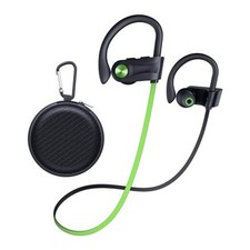 Bluetooth Headphones, Wireless Earbuds IPX7 Waterproof Bluetooth 5.3 Green