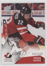 2015 Upper Deck Team Canada Juniors High Gloss 24/25 Frederik Gauthier #85 g7x