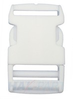 10Er Pack Steckschnalle / SteckschließEr 30Mm Weiss Acetal Steckschnallen