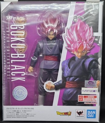 Bandai S.H.Figuarts Dragonball Z Super Saiyan Rose Goku Black BBTS Collector 