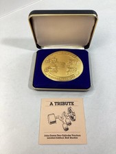 JOHN DEERE 1992 LIMITED EDITION VINTAGE TRACTORS GOLD BELT BUCKLE NIB