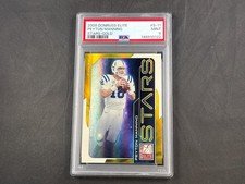 2008 DONRUSS ELITE PEYTON MANNING S-11 STARS GOLD 120/400 COLTS PSA 9 MINT