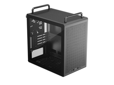 Cooler Master QUBE 340 Micro-ATX Compact -Tower PC Case - Customizable Modular C