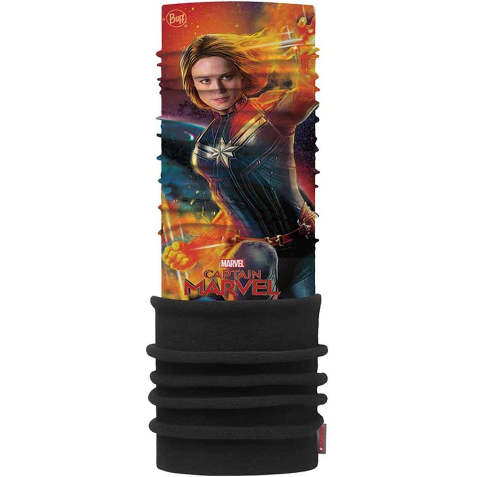 Buff Kids Marvel Polar Outdoor Protective Tubular Scarf - Ms. Marvel Multi - Image 2