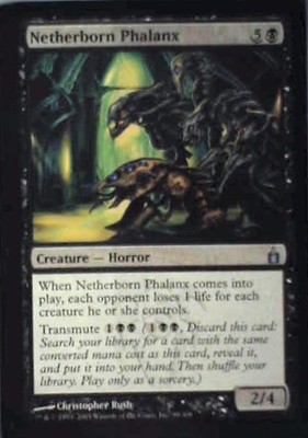 Netherborn Phalanx - Ravnica: City of Guilds: #99, Magic: The Gathering Nm C345