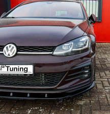 SONDERAKTION Spoilerschwert Frontspoiler aus ABS für VW Golf 7 GTD Variant FL